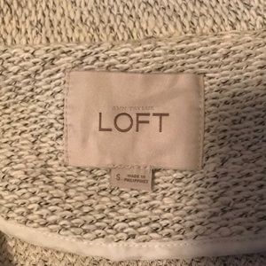 LOFT Jackets & Coats - Ann Taylor Loft cotton Moto style jacket/blazer LOFT Jackets & Coats - Ann Taylor Loft cotton Moto style jacket/blazer